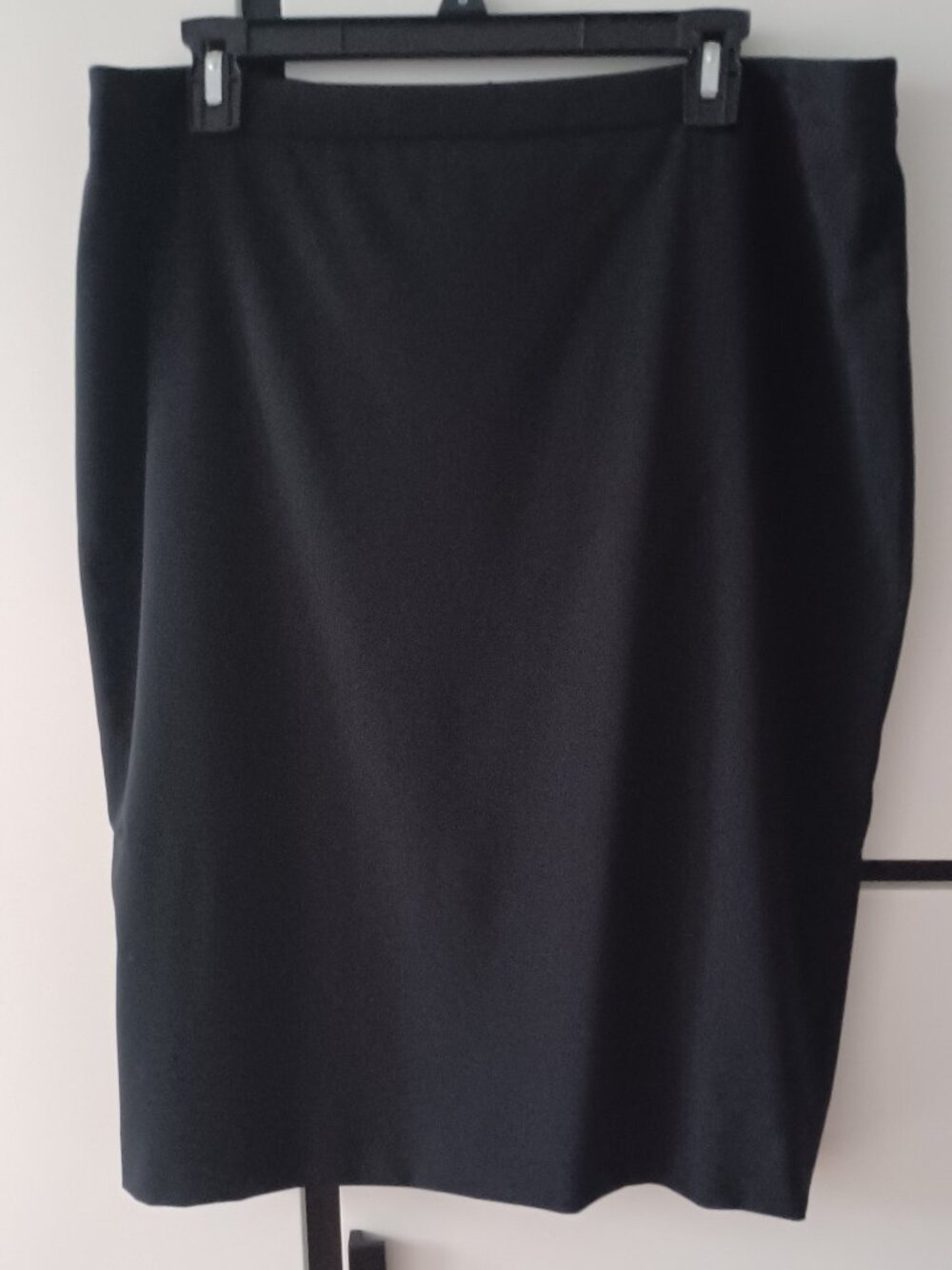 Wolford black wool pencil skirt, size 44/12US